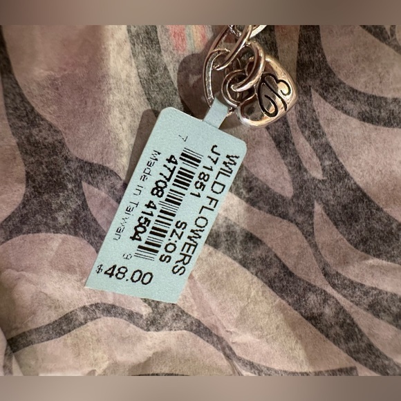 Brighton- BNWT/ tissue paper &cloth bag- Wild Flowers anklet. Great for holidays - Picture 6 of 11